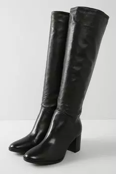 Кожаные высокие сапоги Ever be