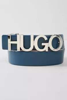 Кожаный ремень 4 см HUGO