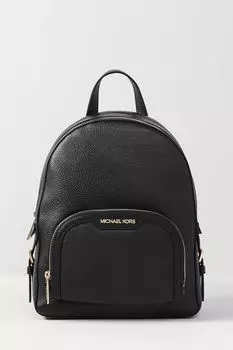 Кожаный рюкзак с логотипом бренда Michael Michael Kors
