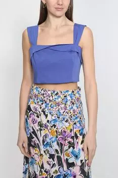 Кроп-топ на широких бретелях Perspective