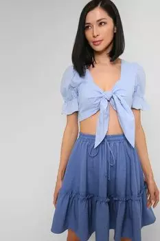 Кроп-топ на завязках BELUCCI