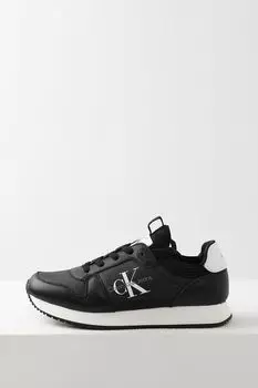 Кроссовки комбинированные с логотипом Calvin Klein