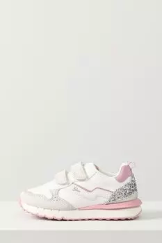 Кроссовки комбинированные на липучке Geox