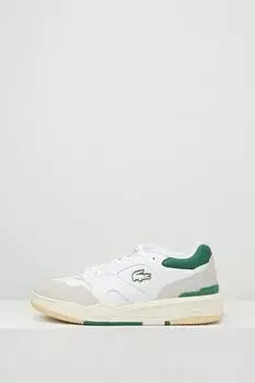 Кроссовки комбинированные с логотипом Lacoste