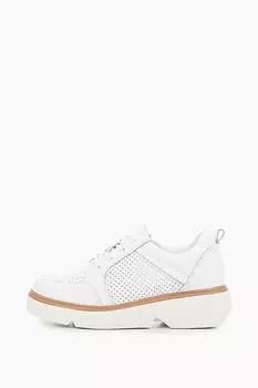 Кроссовки кожаные с перфорацией Abricot