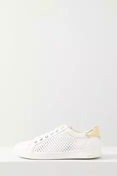 Кроссовки кожаные с перфорацией Geox