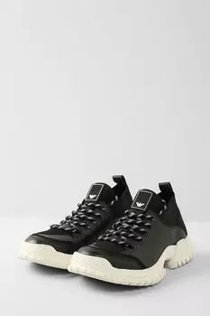 Кроссовки на шнуровке EMPORIO ARMANI