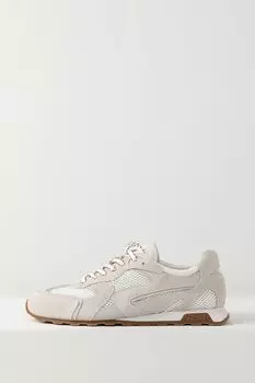 Кроссовки велюровые Ash