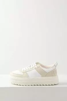 Кроссовки замшевые на высокой подошве HUGO