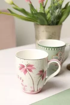 Кружка фарфоровая с принтом Jolie Pip Studio