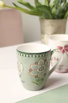 Кружка фарфоровая с принтом Lily&Lotus Pip Studio