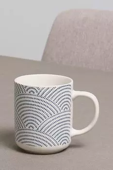 Кружка фарфоровая с принтом Orientale Tognana