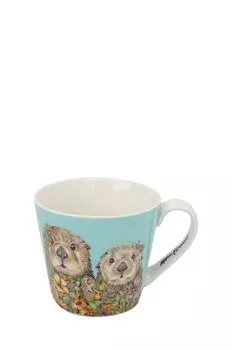 Кружка фарфоровая с принтом Живая планета в подарочной упаковке Maxwell & Williams