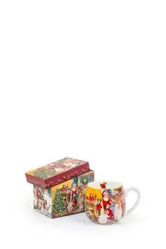 Кружка фарфоровая в подарочной упаковке COINCASA