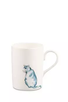 Кружка из фарфора Голубой кот Roy Kirkham