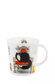 Кружка из фарфора Королевская черная кошка Ломонд Dunoon