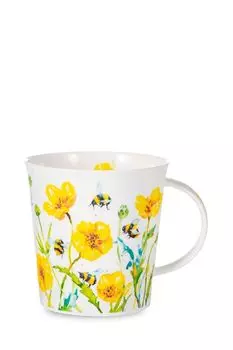 Кружка из фарфора Лютики и пчёлы Dunoon