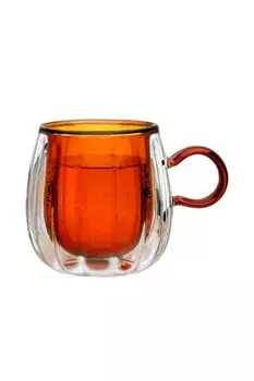 Кружка стеклянная Акцент Бабл MANDARIN DECOR
