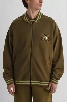 Куртка-бомбер хлопковая HUGO