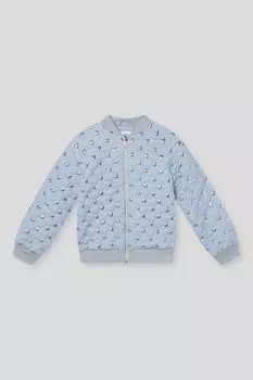 Куртка-бомбер хлопковая с пайетками Choupette