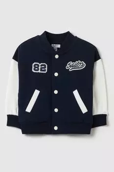 Куртка-бомбер хлопковая с принтом Fagottino