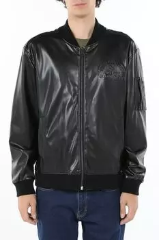 Куртка-бомбер из экокожи Guess