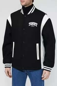 Куртка-бомбер из смесовой шерсти Tommy Jeans