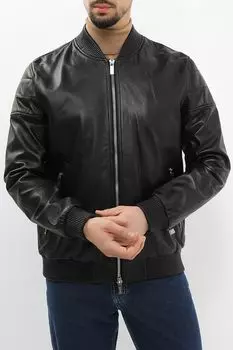 Куртка-бомбер кожаная Karl Lagerfeld