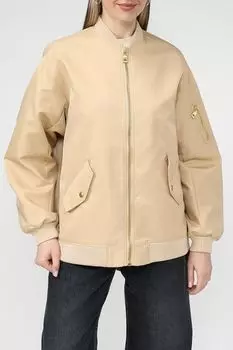 Куртка-бомбер оверсайз кроя BELUCCI