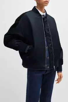 Куртка-бомбер с карманом на молнии на рукаве BOSS