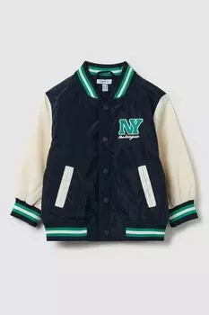 Куртка-бомбер с контрастными деталями Fagottino