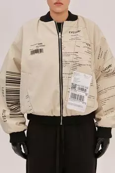 Куртка-бомбер с принтом Icons Счет для принцессы EVE&ESTHER