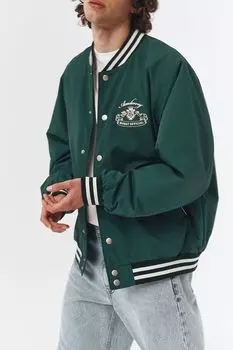 Куртка-бомбер с трикотажными манжетами Dunst