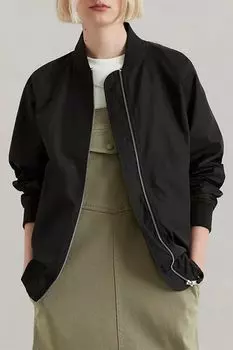 Куртка-бомбер с трикотажными манжетами Marc O'Polo Denim