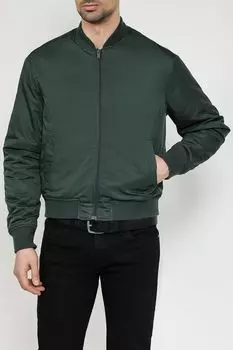 Куртка-бомбер с трикотажными манжетами MARCO DI RADI