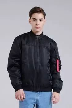 Куртка-бомбер с трикотажными манжетами SMENA