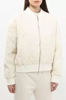 Куртка-бомбер с узорчатой простежкой BOSS