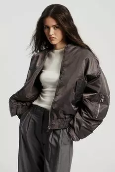 Куртка-бомбер утепленная Nume