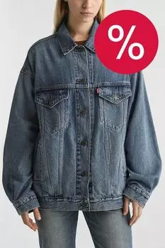 Куртка джинсовая оверсайз кроя LEVI'S