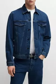 Куртка джинсовая прямого кроя BOSS