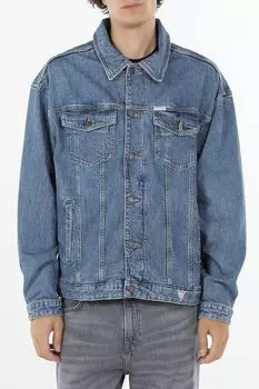 Куртка джинсовая с эффектом потертости Guess Jeans