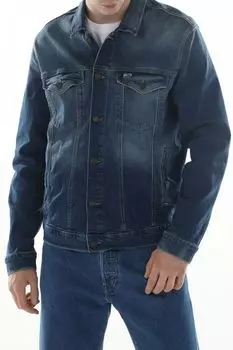 Куртка джинсовая с эффектом потертости Tommy Jeans