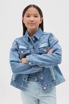 Куртка джинсовая с бусинами Republic of Denim