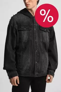 Куртка джинсовая с капюшоном Desigual