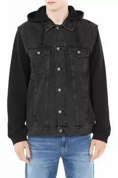 Куртка джинсовая с капюшоном GRAND & HILLS