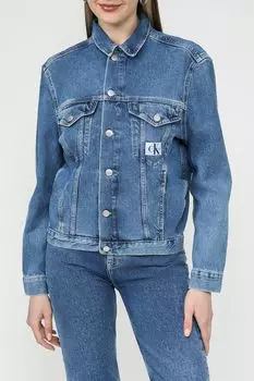 Куртка джинсовая с карманами Calvin Klein Jeans