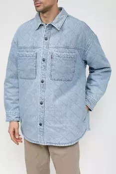 Куртка джинсовая с карманами стеганная LEVI'S