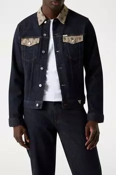 Куртка джинсовая с контрастными деталями Guess