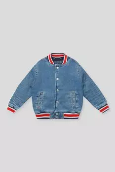 Куртка джинсовая с контрастными деталями Republic of Denim