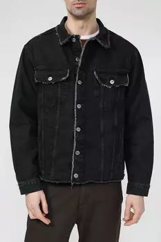 Куртка джинсовая с необработанным краем MARCO DI RADI